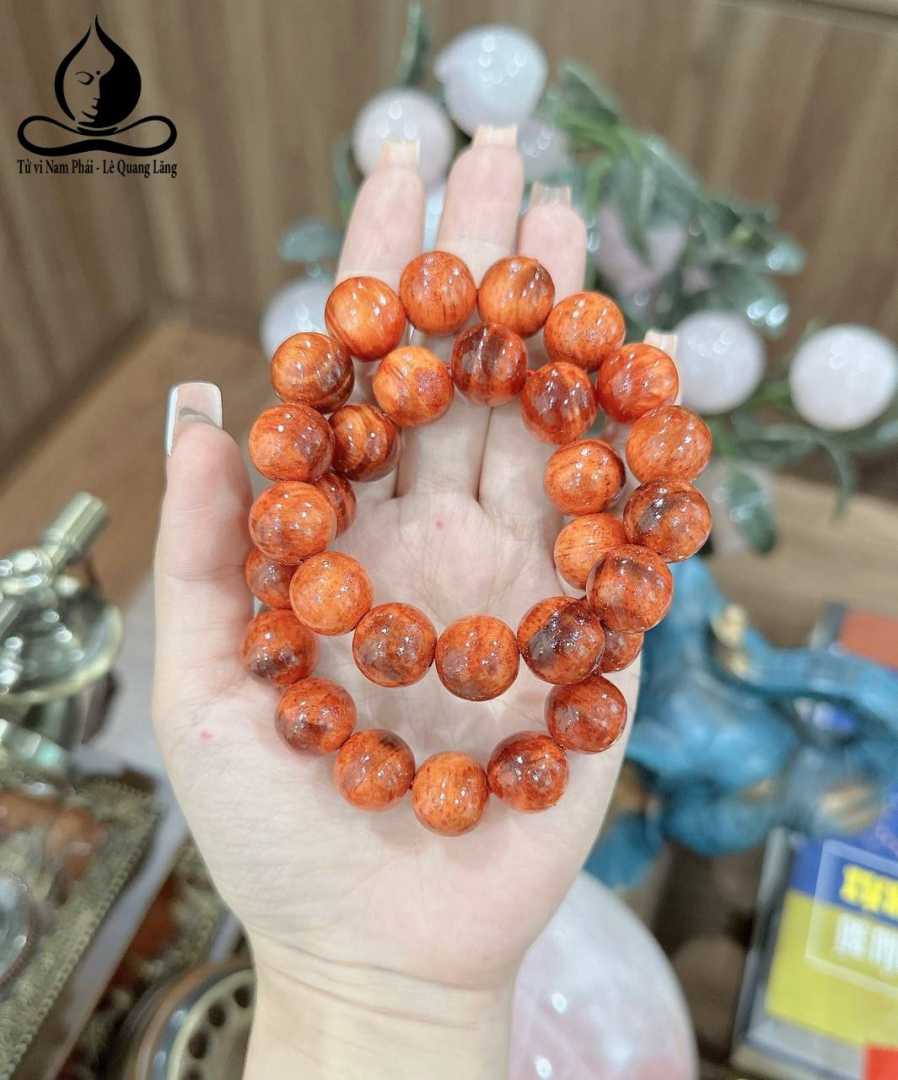 VÒNG GỖ HUYẾT LONG - 10 ly